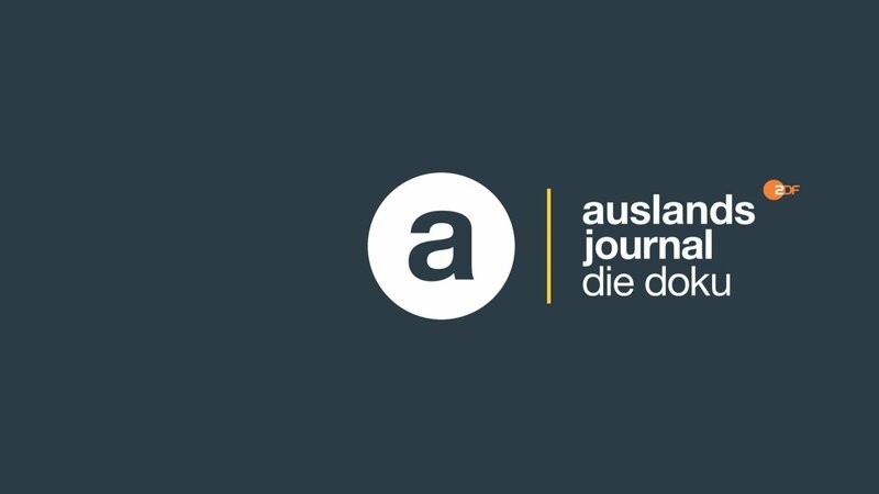 Logo „auslandsjournal“ – Bild: ZDF und FeedMee./​FeedMee