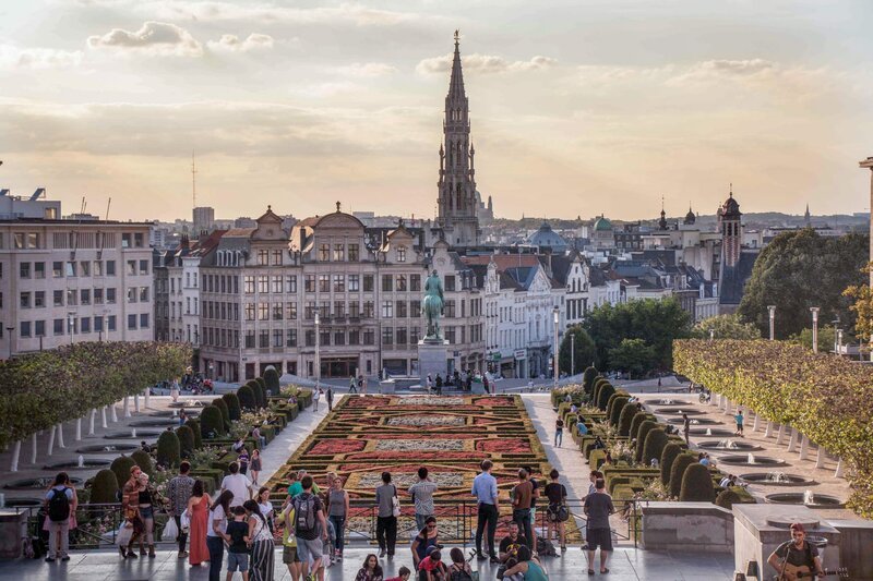 Altstadt von Brüssel. – Bild: 3sat Altstadt von Brüssel. – Bild: 3sat