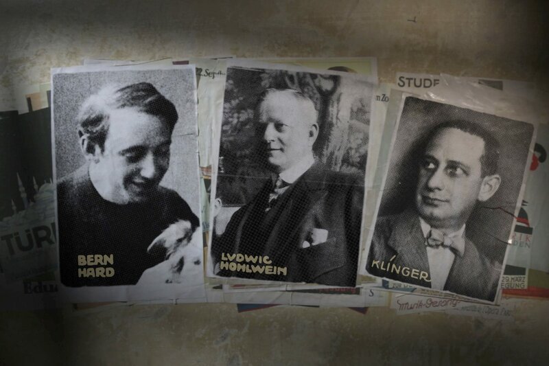Lucian Bernhard, Ludwig Hohlwein und Julius Klinger: drei Ausnahmegrafiker – Bild: NDR Honorarfreie Verwendung nur im Zusammenhang mit genannter Sendung und bei folgender Nennung „Bild: Sendeanstalt/​Copyright“. Andere Verwendungen nur nach vorheriger Absprache: ARTE-Bildredaktion
