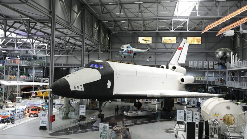 Das sowjetische Raumschiff „Buran“. – Bild: ZDF und Oliver Portmann./Oliver Portmann Das sowjetische Raumschiff „Buran“. – Bild: ZDF und Oliver Portmann./Oliver Portmann