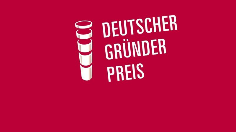 Logo „Deutscher Gründerpreis“. – Bild: ZDF und ZDF./​ZDF