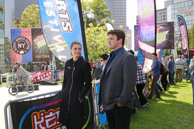 Castle S06e21 Der Tod Kommt Auf Heissen Reifen Law Boarder Fernsehserien De