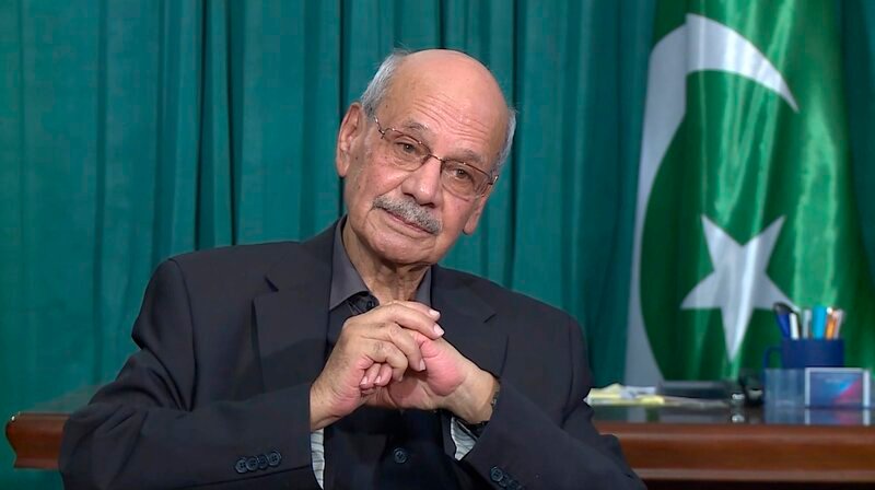 Asad Durrani, ehemaliger Leiter des pakistanischen Geheimdiensts Inter-Services Intelligence (ISI). – Bild: SWR Asad Durrani, ehemaliger Leiter des pakistanischen Geheimdiensts Inter-Services Intelligence (ISI). – Bild: SWR