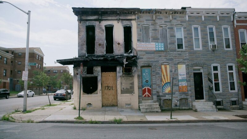 In den Innenstädten der amerikanischen Metropolen ist Armut offensichtlich. Baltimore ist besonders hart betroffen. – Bild: ZDF und Wolfgang Held./​Wolfgang Held