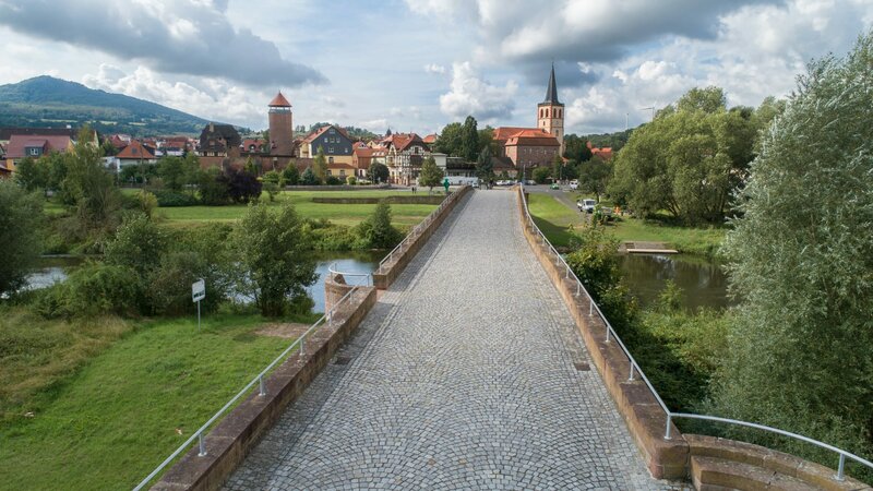 Die Brücke der Einheit in Vacha – Bild: MDR/​Kathleen Dorsch.
