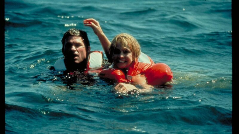 Obwohl Joanna (Goldie Hawn) ihr Gedächtnis wieder erlangt hat und in ihre altes Leben zurückkehren kann, möchte sie nichts mehr, als mit Dean (Kurt Russell) und den Kindern zusammen zu sien. – Bild: (c) 1987 METRO-GOLDWYN-MAYER STUDIOS INC.