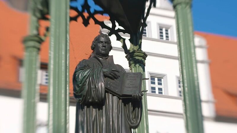 Martin-Luther-Statue, Lutherstadt Wittenberg – Bild: MDR /​ MDR/​HA Kommunikation