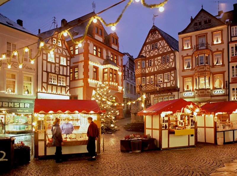 Weihnachtsmarkt Bernkastel-Kues. – Bild: SWR/​infobernkastel /​ SWR Presse/​Bildkommunikation
