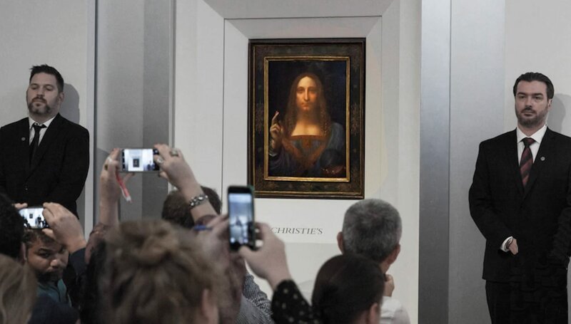 Gemälde von Leonardo da Vinci: Salvator Mundi – Bild: ZDF und Zadig productions.