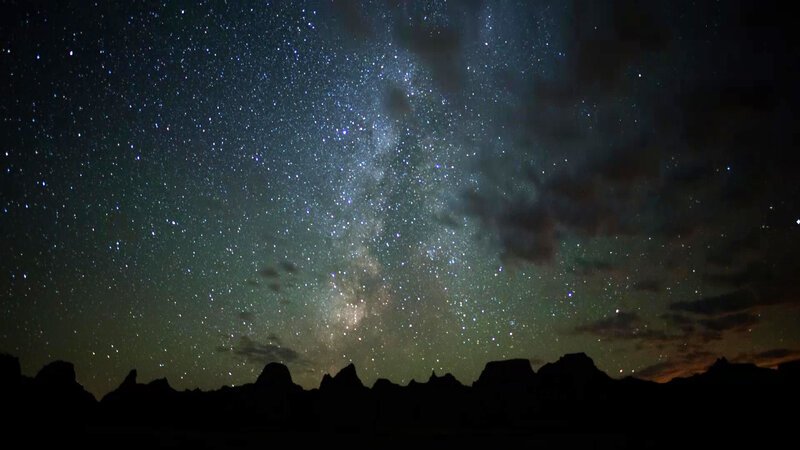 Die Landschaft der Badlands – Bild: Bibel TV