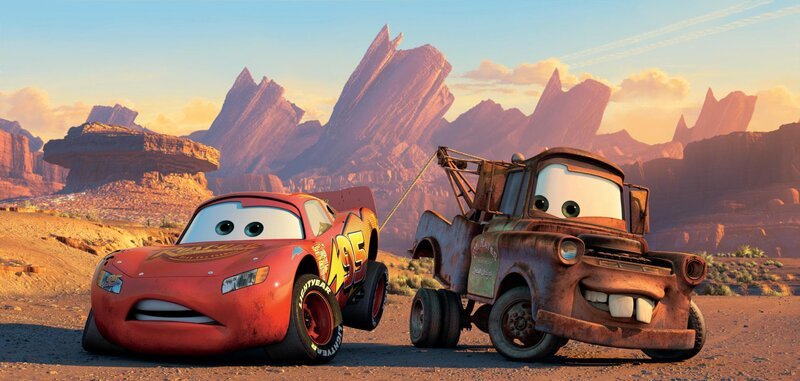 L-R: McQueen und Mater – Bild: Disney/​Pixar