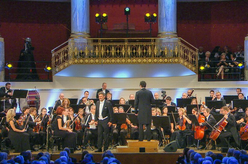 Herzstück von „Jonas Kaufmann – Mein Wien“ ist ein Konzert mit weltbekannten Melodien aus der Hauptstadt von Walzer und Operette. – Bild: arte