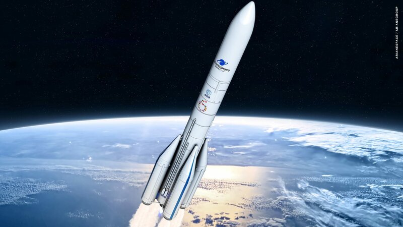 Weniger als sieben Jahre nach den ersten Entwürfen ist die Ariane 6 bereits in Produktion. – Bild: N24 Doku