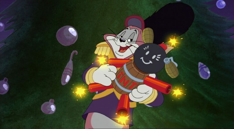 Kater Tom folgt Jerry in das verzauberte Königreich und erschwert Jerry die fröhliche Weihnachtszeit. – Bild: Warner Bros. Entertainment Inc. Kater Tom folgt Jerry in das verzauberte Königreich und erschwert Jerry die fröhliche Weihnachtszeit. – Bild: Warner Bros. Entertainment Inc.