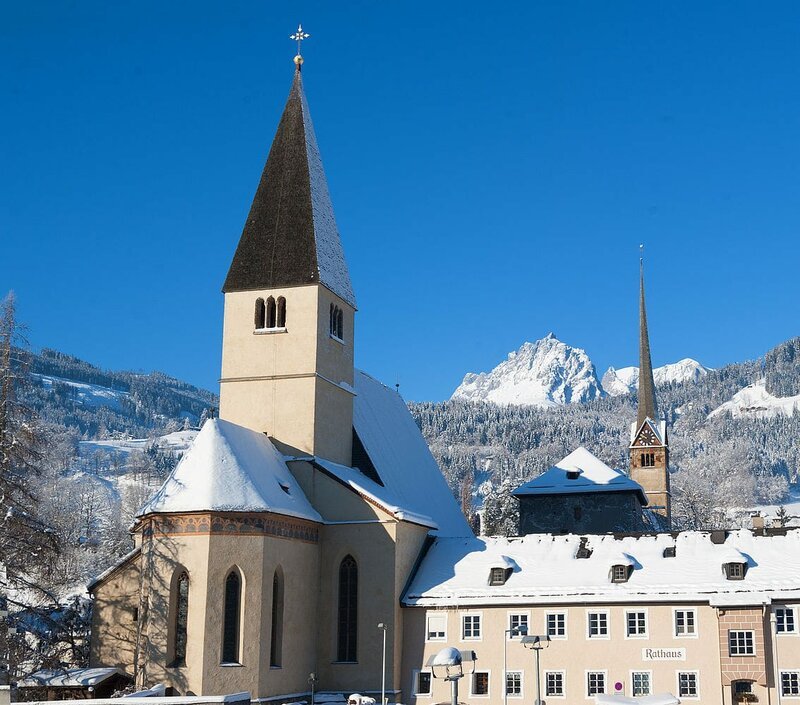 Pfarrkirche Bischofshofen. – Bild: ORF/Pfarre Bischofshofen Pfarrkirche Bischofshofen. – Bild: ORF/Pfarre Bischofshofen