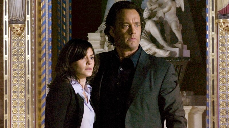 L-R: Sophie (Audrey Tautou) und Robert (Tom Hanks) – Bild: RTL Zwei L-R: Sophie (Audrey Tautou) und Robert (Tom Hanks) – Bild: RTL Zwei