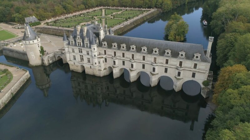 Das Schloss Chenonceau – ein Juwel der französischen Renaissance. – Bild: ZDF und Kwanza – RMC Production.