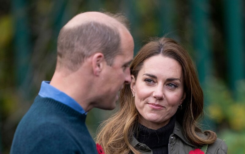 Ein eingespieltes Team: die Herzogin und der Herzog von Cambridge. – Bild: ZDF und Mark Cuthbert/​UK Press via Getty Images.