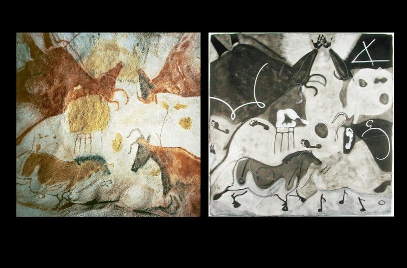 Die Sendung „36.000 Jahre moderne Kunst“ offenbart überraschende Zusammenhänge zwischen prähistorischer, moderner und zeitgenössischer Kunst und lässt die Höhlenmalereien in ganz neuem Licht erscheinen. – Bild: Vincent Corpet / © Zentrum Paul Klee Die Sendung „36.000 Jahre moderne Kunst“ offenbart überraschende Zusammenhänge zwischen prähistorischer, moderner und zeitgenössischer Kunst und lässt die Höhlenmalereien in ganz neuem Licht erscheinen. – Bild: Vincent Corpet / © Zentrum Paul Klee