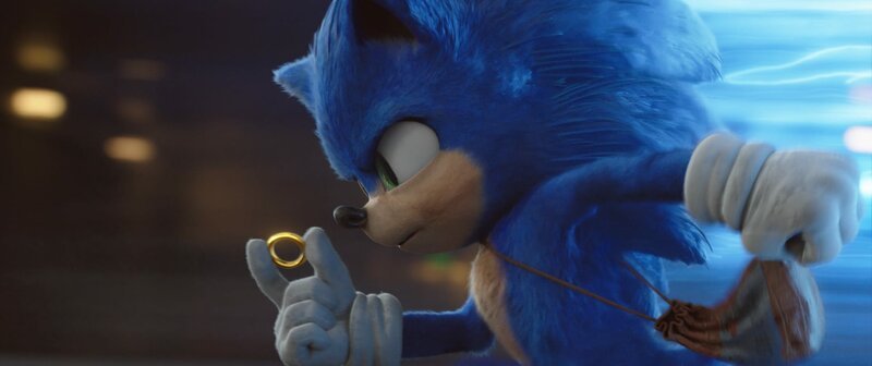 Sonic (Ben Schwartz) in SONIC THE HEDGEHOG from Paramount Pictures and Sega. Photo Credit: Courtesy Paramount Pictures and Sega of America. – Bild: 3+