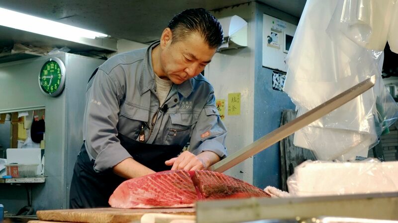 Top-Fischhändler Hiroki Fujita verkauft das Beste oder nichts. – Bild: NDR/Autentic/Johannes Anders Top-Fischhändler Hiroki Fujita verkauft das Beste oder nichts. – Bild: NDR/Autentic/Johannes Anders