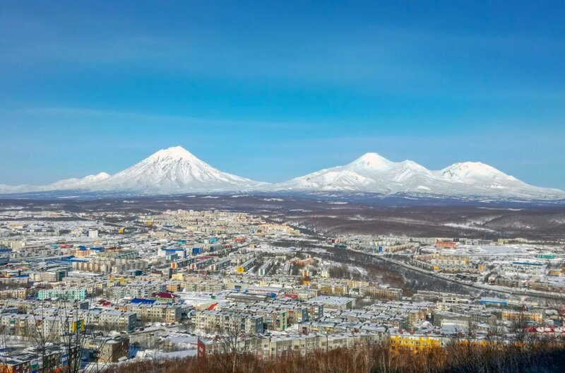 Im Jahr 1996 wurde die Vulkanregion von Kamtschatka, einer Halbinsel im Nordosten Asiens, von der UNESCO zum Weltnaturerbe erklärt. – Bild: Jules Valeur/​Point du Jour