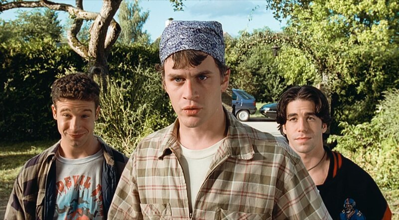 (v.l.n.r.) Brad (Vince Vieluf); Andy McDermott (Tom Everett Scott); Chris (Phil Buckman) – Bild: 1997 Stonewood Communications B.V. and Hollywood Pictures Company. Lizenzbild frei