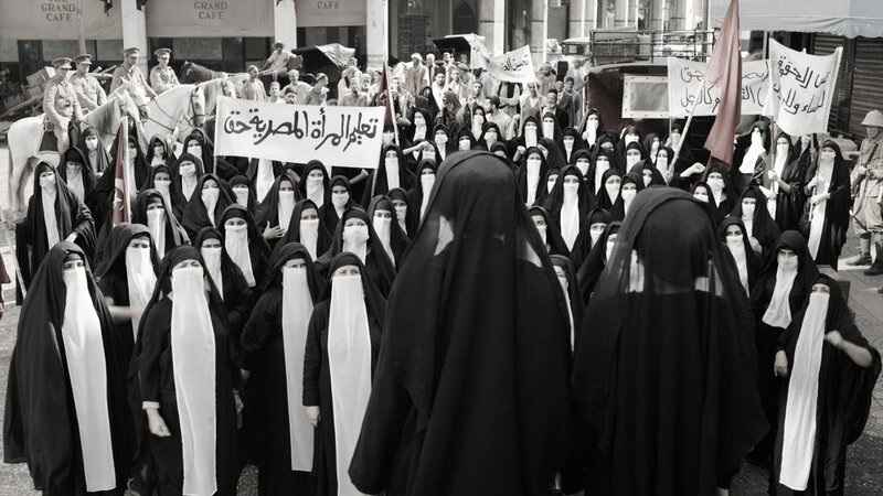 Feministische Kundgebung in Kairo. – Bild: ORF/​Razor Film/​coop99/​Filmladen Filmverleih