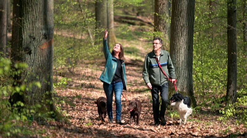 Sabine Bichlmaier und Joachim Hamberger betreuen das neue Schutzgebiet bei Weltenburg. Weiteres Bildmaterial finden Sie unter www.br-foto.de. – Bild: BR/Matthias Hlous Sabine Bichlmaier und Joachim Hamberger betreuen das neue Schutzgebiet bei Weltenburg. Weiteres Bildmaterial finden Sie unter www.br-foto.de. – Bild: BR/Matthias Hlous
