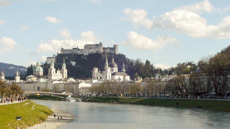 Die weltbekannte Stadt Salzburg. – Bild: ORF Die weltbekannte Stadt Salzburg. – Bild: ORF
