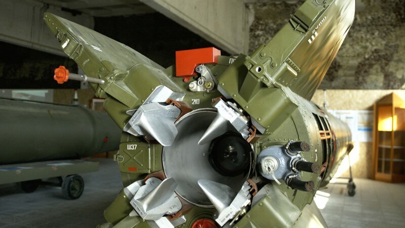 Atomrakete für Übungszwecke der NVA der DDR in Demen/Schwerin. – Bild: ZDF und CSTV./CSTV Atomrakete für Übungszwecke der NVA der DDR in Demen/Schwerin. – Bild: ZDF und CSTV./CSTV