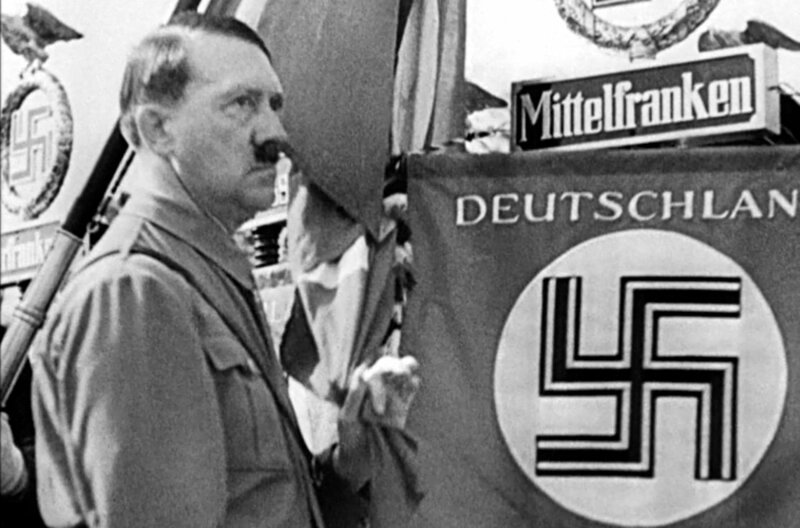 Adolf Hitler auf dem Reichsparteitag in Nürnberg im Jahr 1934 – Bild: arte