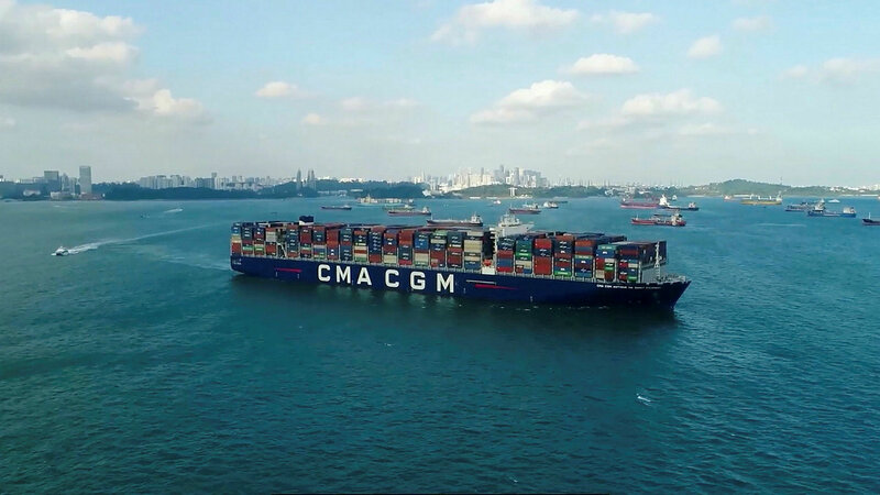 Containerschiffe XXL – Bild: SRF2