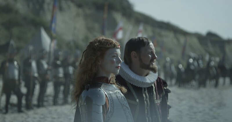 Die Stunde der höchsten Not – und des größten Triumphes: England wird von der spanischen Armada angegriffen. Marleen Lohse als Elisabeth I. in der ZDF-Reihe „Frauen, die Geschichte machten“. Gerrit Hamann als Sir William Cecil. Honorarfrei – nur für diese Sendung bei Nennung ZDF und Christina Rose – Bild: ZDF und Gruppe 5 Köln/Gruppe 5 Köln Die Stunde der höchsten Not – und des größten Triumphes: England wird von der spanischen Armada angegriffen. Marleen Lohse als Elisabeth I. in der ZDF-Reihe „Frauen, die Geschichte machten“. Gerrit Hamann als Sir William Cecil. Honorarfrei – nur für diese Sendung bei Nennung ZDF und Christina Rose – Bild: ZDF und Gruppe 5 Köln/Gruppe 5 Köln