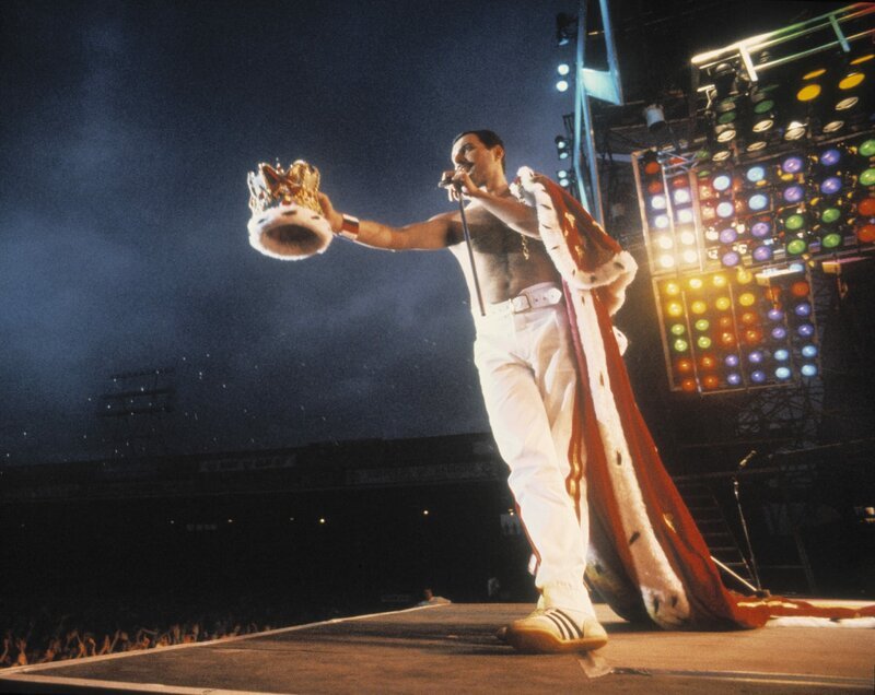 Freddie Mercury – Bild: Queen Productions Ltd. Lizenzbild frei