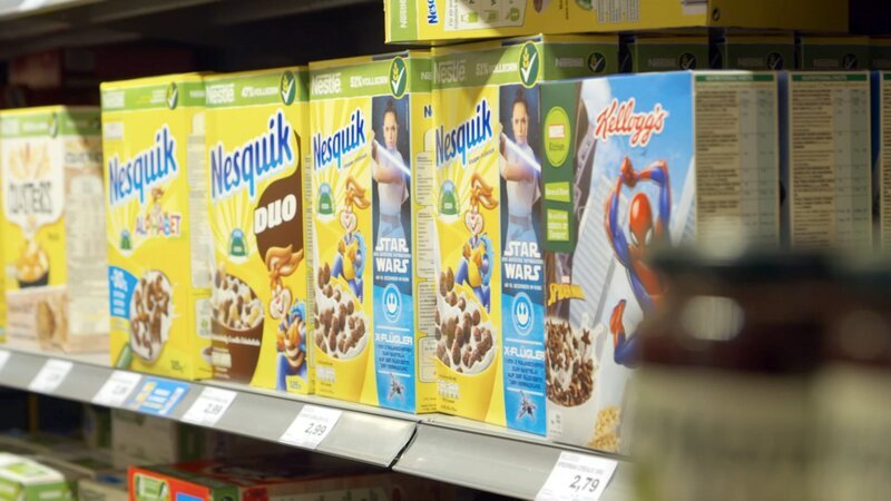 Nestlé Frühstücksflocken. – Bild: ORF/​ZDF
