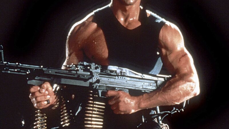 Sylvester Stallone in „Rambo II – Der Auftrag“, dem zweiten Teil der Rambo-Tetralogie von Regisseur George P. Cosmatos aus dem Jahr 1985 – Bild: arte