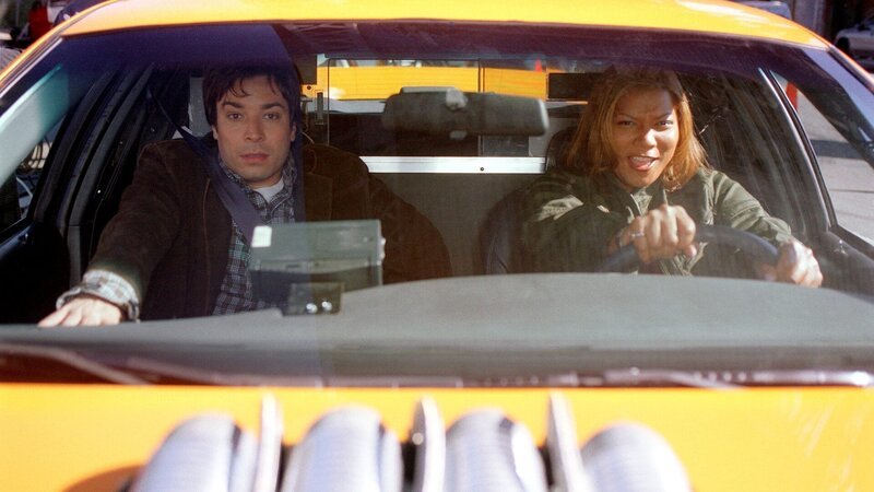 Taxifahrerin Belle (Queen Latifah) hilft dem Cop Andy (Jimmy Fallon) bei der Jagd nach einer Gangsterbande.Taxifahrerin Belle (Queen Latifah) hilft dem Cop Andy (Jimmy Fallon) bei der Jagd nach einer Gangsterbande. – Bild: RTL Zwei Taxifahrerin Belle (Queen Latifah) hilft dem Cop Andy (Jimmy Fallon) bei der Jagd nach einer Gangsterbande.Taxifahrerin Belle (Queen Latifah) hilft dem Cop Andy (Jimmy Fallon) bei der Jagd nach einer Gangsterbande. – Bild: RTL Zwei
