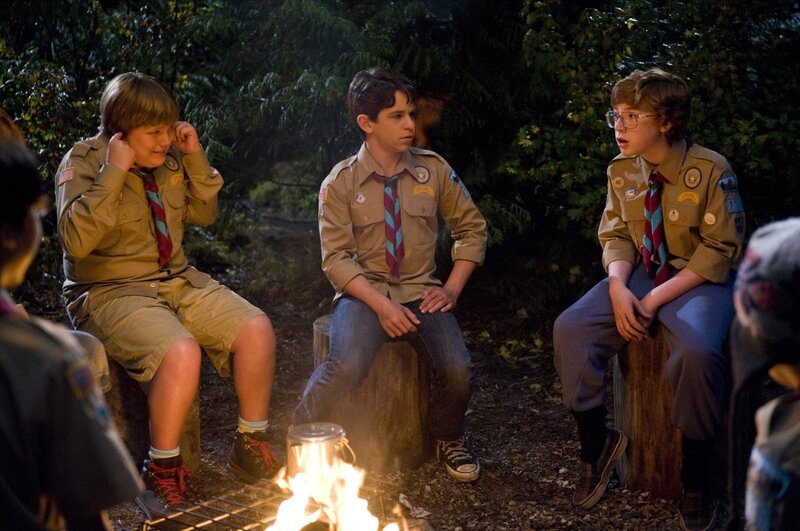Machen dem ungeliebten Pfadfindercamp ganz schnell den Garaus: Greg (Zachary Gordon, M.), Rupert (Robert Capron, l.) und Fregley (Grayson Russell, r.)… – Bild: 2012 Twentieth Century Fox Film Corporation. All rights reserved. Lizenzbild frei Machen dem ungeliebten Pfadfindercamp ganz schnell den Garaus: Greg (Zachary Gordon, M.), Rupert (Robert Capron, l.) und Fregley (Grayson Russell, r.)… – Bild: 2012 Twentieth Century Fox Film Corporation. All rights reserved. Lizenzbild frei