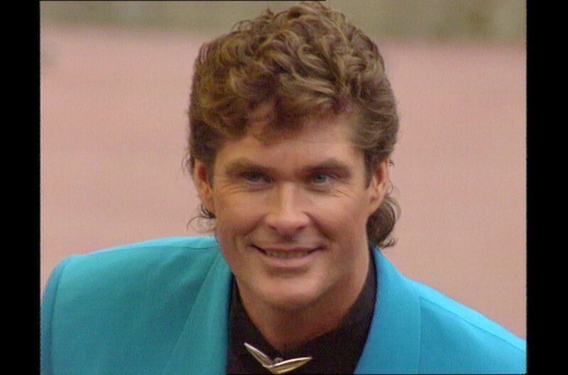 David Hasselhoff als Olympia-Botschafter 1993 in Berlin – Bild: rbb / David Hasselhoff als Olympia-Botschafter 1993 in Berlin David Hasselhoff als Olympia-Botschafter 1993 in Berlin – Bild: rbb / David Hasselhoff als Olympia-Botschafter 1993 in Berlin