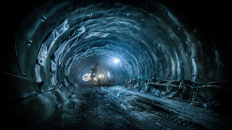 Semmeringtunnel - Schicht für Schicht durch den Berg – Bild: Bergblick