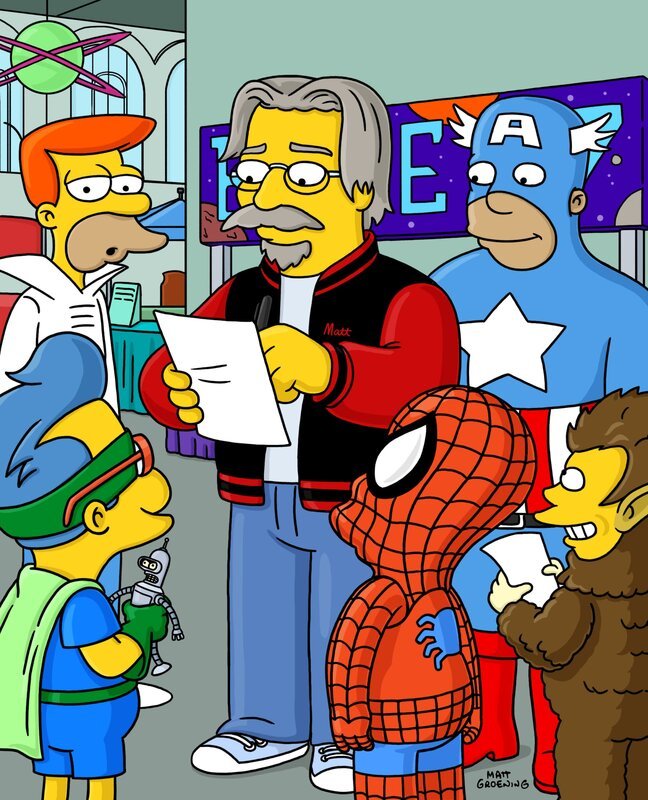 Die Simpsons S15E17 Hochzeit auf klingonisch (My Big Fat Geek Wedding