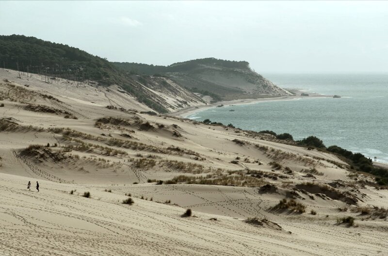 Die Dune du Pilat an der Atlantikküste ist die höchste Wanderdüne Europas. – Bild: NDR /​ © Prounen Film /​ © Prounen Film