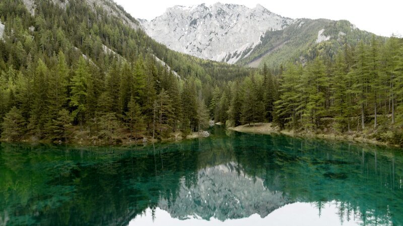 Der Grüne See – ein vergängliches Paradies, das sich nur im Sommer bei stärkerer Schneeschmelze auftut. – Bild: ORF/​Unafilm