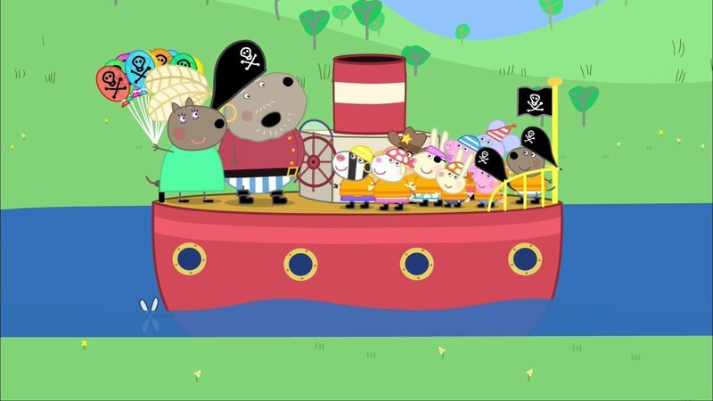 Peppa Pig S03E16: Der Piratengeburtstag (Danny’s Pirate Party