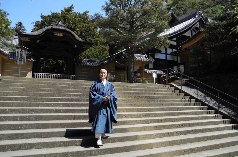Issho Fujita ist ein bekannter Zen-Meister in Tokio. – Bild: MedienKontor/​German Kral /​ Issho Fujita ist ein bekannter Zen-Meister in Tokio.
