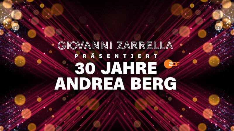 Giovanni Zarrella präsentiert: „30 Jahre Andrea Berg“. – Bild: Nutzungsrecht: 27.06.2022 – 08.08.2022/​Brand New Media