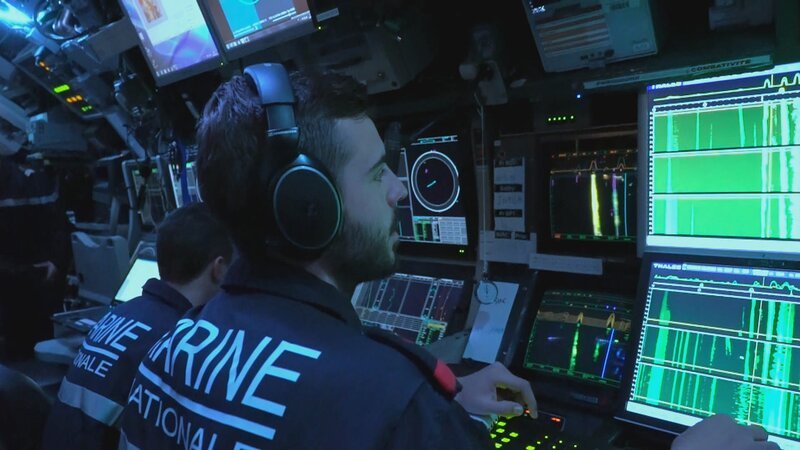 Leinen Los! Das französische Unterseeboot sticht in See. – Bild: N24 Doku