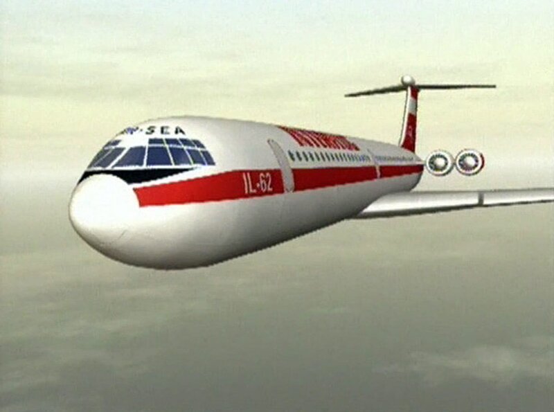 rbb Fernsehen DER TODESFLUG DER IL 62, Film von Titus Richter und Jens Stubenrauch, am Dienstag (21.08.12) um 20:15 Uhr. Ein Flugzeug dieser Bauart stürzte am 14. August 1972 in der Nähe von Königs Wusterhausen bei Berlin ab. – Bild: rbb/MDR rbb Fernsehen DER TODESFLUG DER IL 62, Film von Titus Richter und Jens Stubenrauch, am Dienstag (21.08.12) um 20:15 Uhr. Ein Flugzeug dieser Bauart stürzte am 14. August 1972 in der Nähe von Königs Wusterhausen bei Berlin ab. – Bild: rbb/MDR