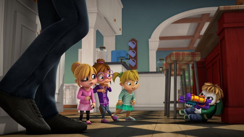 Alvinnn!!! und die Chipmunks S01E07a: Der Museumsbesuch (To Serve And